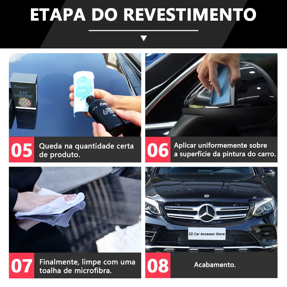 Crystal Plating Agent for Car Scratch and Dirt Resistance Ceramic Protection