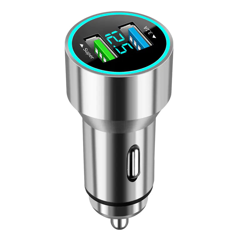 New QC3.0 66W Dual USB Car Charger with Rapid Charging