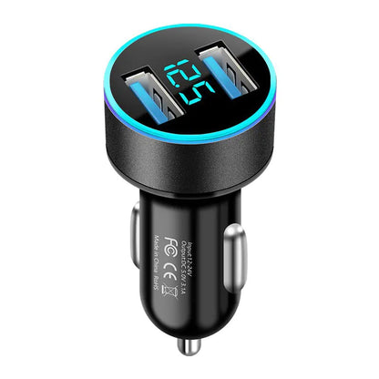 New QC3.0 66W Dual USB Car Charger with Rapid Charging