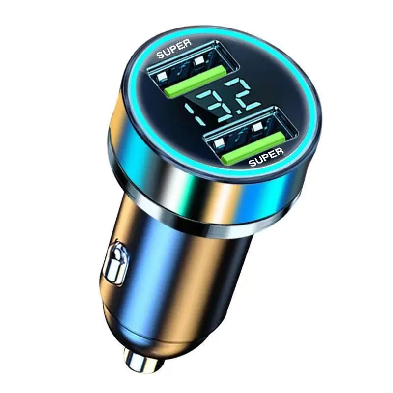 New QC3.0 66W Dual USB Car Charger with Rapid Charging