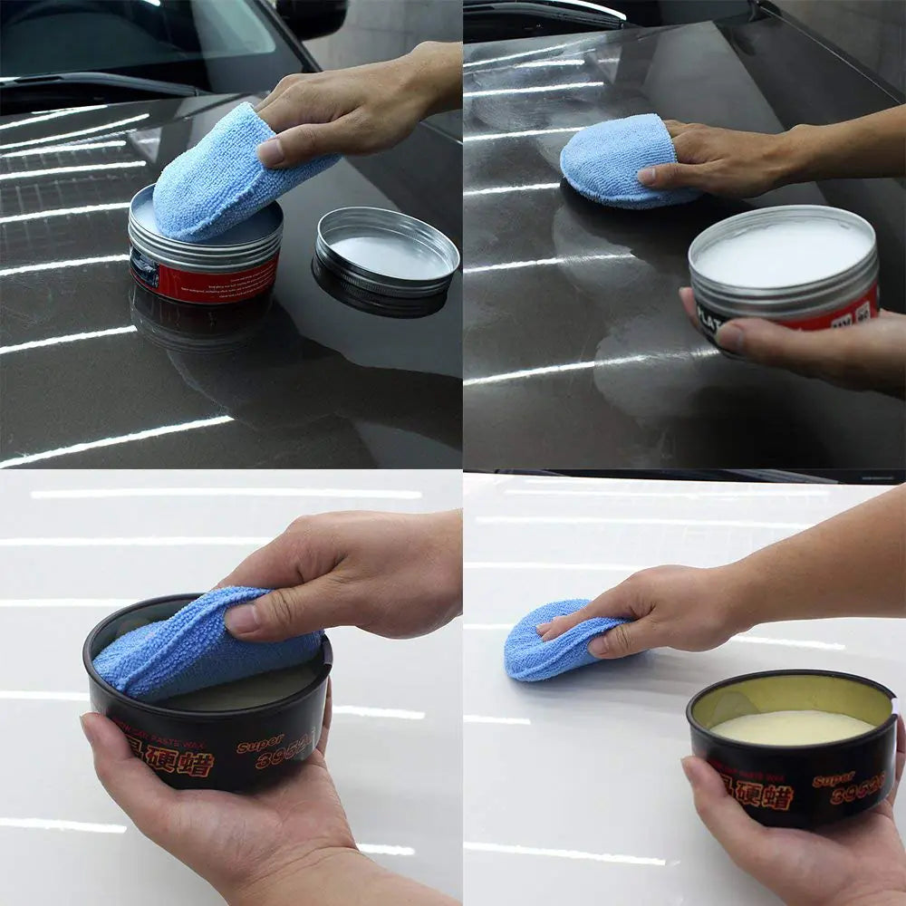 10-Piece Set of 5-Inch Blue Hand Waxed Artifacts Polish Applicators