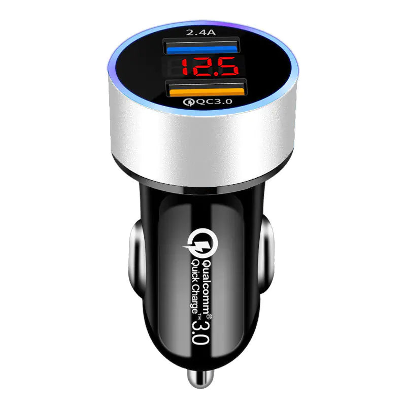 New QC3.0 66W Dual USB Car Charger with Rapid Charging