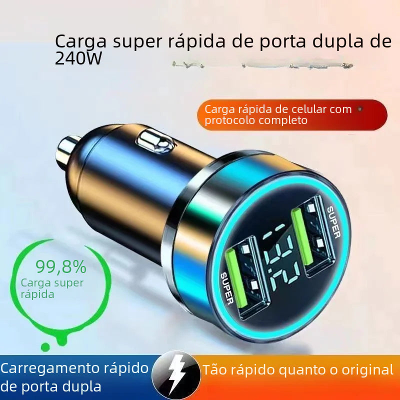 New QC3.0 66W Dual USB Car Charger with Rapid Charging