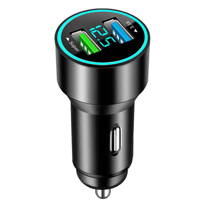 New QC3.0 66W Dual USB Car Charger with Rapid Charging