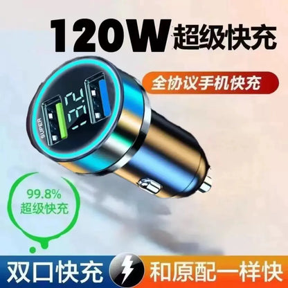 New QC3.0 66W Dual USB Car Charger with Rapid Charging