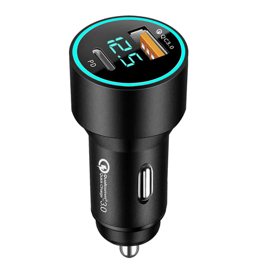 New QC3.0 66W Dual USB Car Charger with Rapid Charging