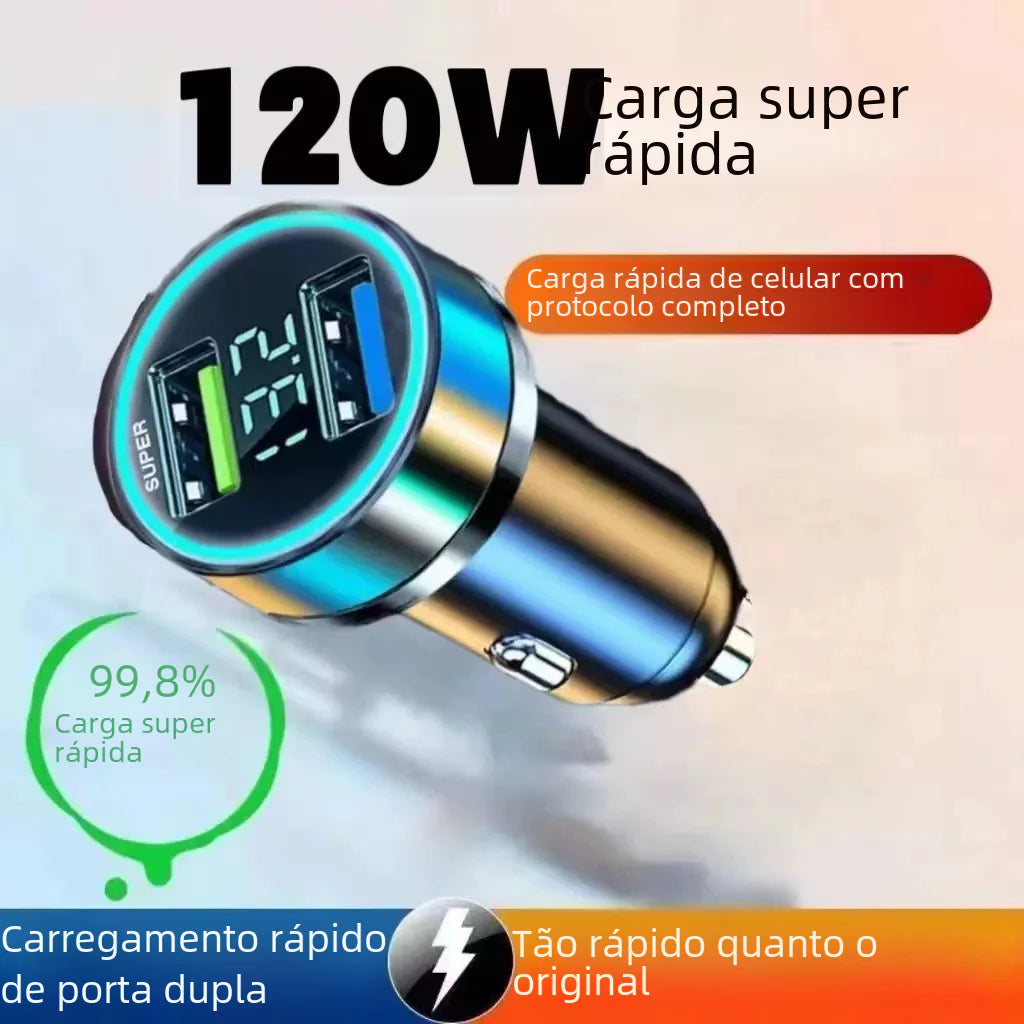 New QC3.0 66W Dual USB Car Charger with Rapid Charging